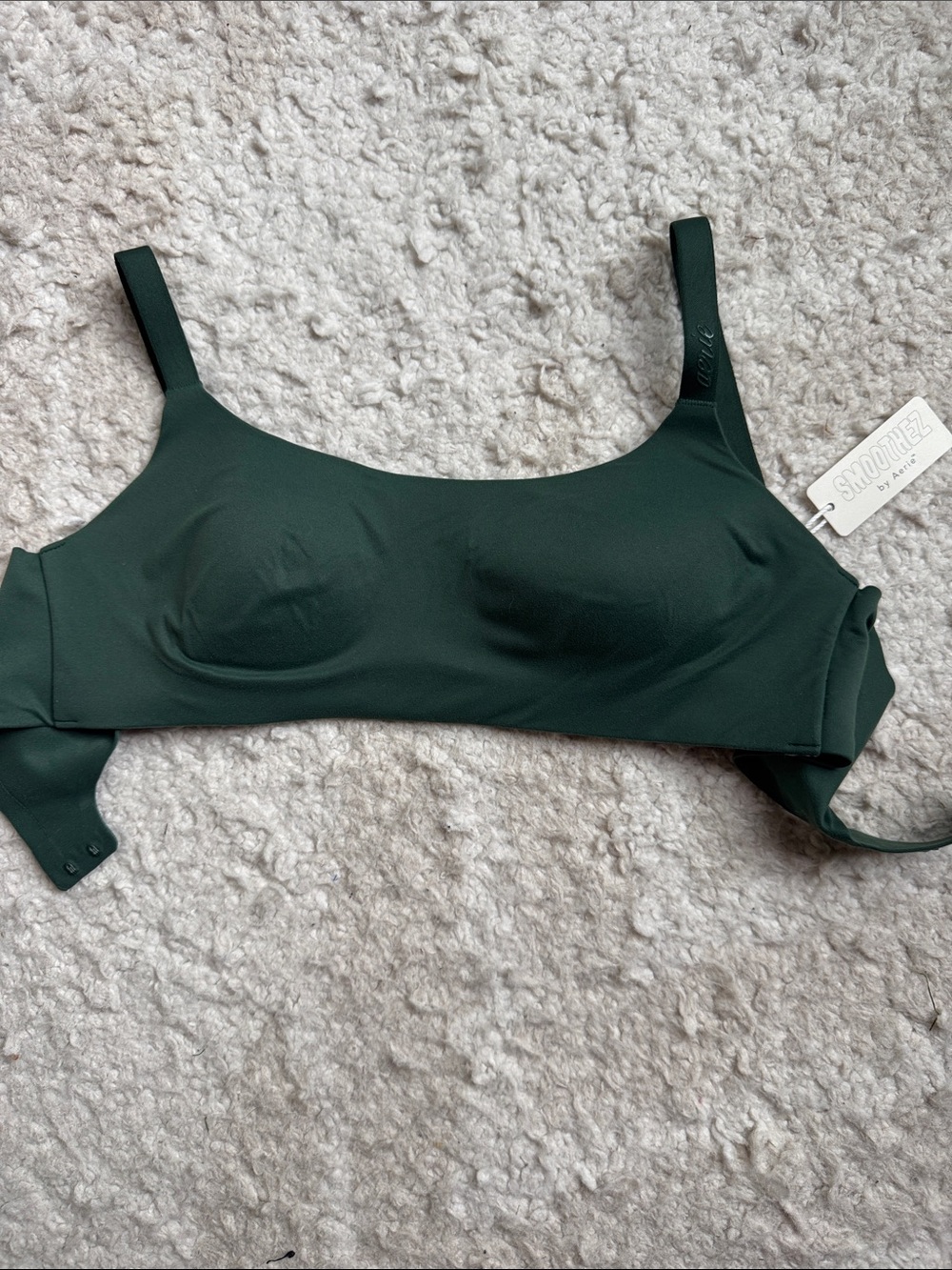 arerie Smoothez Seamless Scoop Bra Forest Green - Picture 2 of 4